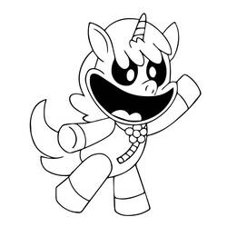 Dessin à colorier: CraftyCorn (Jeux Vidéos) #215443 - Coloriages à Imprimer Gratuits