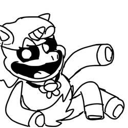 Dessin à colorier: CraftyCorn (Jeux Vidéos) #215447 - Coloriages à Imprimer Gratuits