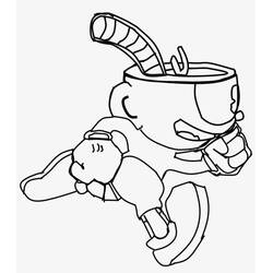 Dessin à colorier: Cuphead (Jeux Vidéos) #185097 - Coloriages à Imprimer Gratuits