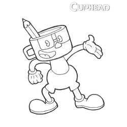 Dessin à colorier: Cuphead (Jeux Vidéos) #185099 - Coloriages à Imprimer Gratuits