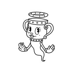 Dessin à colorier: Cuphead (Jeux Vidéos) #185112 - Coloriages à Imprimer Gratuits