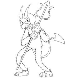 Dessin à colorier: Cuphead (Jeux Vidéos) #185113 - Coloriages à Imprimer Gratuits