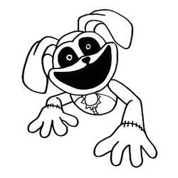 Dessin à colorier: Dogday (Jeux Vidéos) #215342 - Coloriages à Imprimer Gratuits