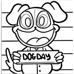 Dessin à colorier: Dogday (Jeux Vidéos) #215343 - Coloriages à Imprimer Gratuits
