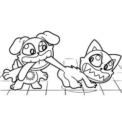 Dessin à colorier: Dogday (Jeux Vidéos) #215352 - Coloriages à Imprimer Gratuits