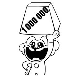 Dessin à colorier: Dogday (Jeux Vidéos) #215355 - Coloriages à Imprimer Gratuits