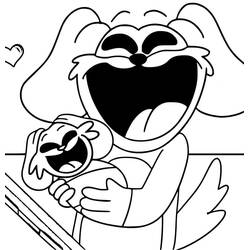 Dessin à colorier: Dogday (Jeux Vidéos) #215356 - Coloriages à Imprimer Gratuits