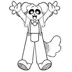 Dessin à colorier: Dogday (Jeux Vidéos) #215357 - Coloriages à Imprimer Gratuits