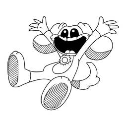 Dessin à colorier: Dogday (Jeux Vidéos) #215358 - Coloriages à Imprimer Gratuits