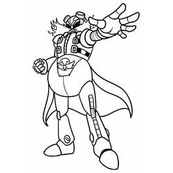 Coloriage Eggman (Docteur Ivo Robotnik) (Jeux Vidéos) #187995 à imprimer et colorier