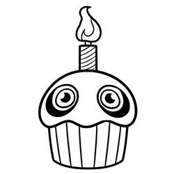 Coloriage Five Nights at Freddy’s (FNAF) (Jeux Vidéos) #199582 à imprimer et colorier