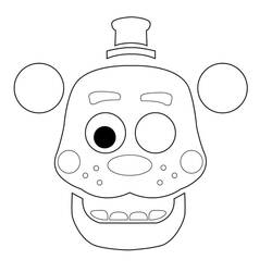 Coloriage Five Nights at Freddy’s (FNAF) (Jeux Vidéos) #199585 à imprimer et colorier