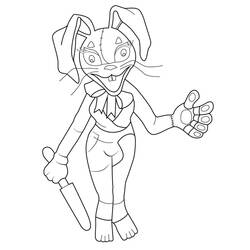 Coloriage Five Nights at Freddy’s (FNAF) (Jeux Vidéos) #199597 à imprimer et colorier