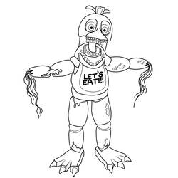 Dessin à colorier: Five Nights at Freddy’s (FNAF) (Jeux Vidéos) #199598 - Coloriages à Imprimer Gratuits