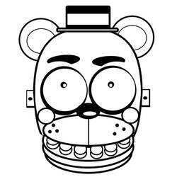 Coloriage Five Nights at Freddy’s (FNAF) (Jeux Vidéos) #199599 à imprimer et colorier