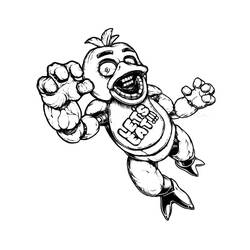 Dessin à colorier: Five Nights at Freddy’s (FNAF) (Jeux Vidéos) #199606 - Coloriages à Imprimer Gratuits