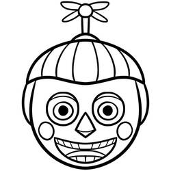 Coloriage Five Nights at Freddy’s (FNAF) (Jeux Vidéos) #199614 à imprimer et colorier