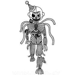 Dessin à colorier: Five Nights at Freddy’s (FNAF) (Jeux Vidéos) #199621 - Coloriages à Imprimer Gratuits