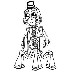 Coloriage Five Nights at Freddy’s (FNAF) (Jeux Vidéos) #199628 à imprimer et colorier