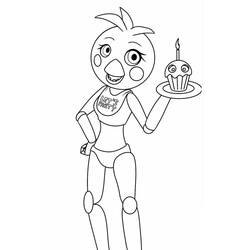 Coloriage Five Nights at Freddy’s (FNAF) (Jeux Vidéos) #199631 à imprimer et colorier