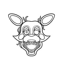 Coloriage Five Nights at Freddy’s (FNAF) (Jeux Vidéos) #199635 à imprimer et colorier