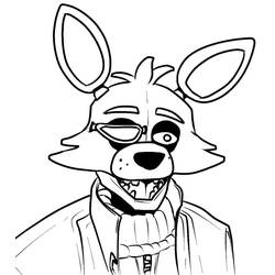 Coloriage Five Nights at Freddy’s (FNAF) (Jeux Vidéos) #199636 à imprimer et colorier