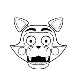 Coloriage Five Nights at Freddy’s (FNAF) (Jeux Vidéos) #199638 à imprimer et colorier