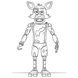 Coloriage Five Nights at Freddy’s (FNAF) (Jeux Vidéos) #199639 à imprimer et colorier