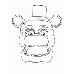 Coloriage Five Nights at Freddy’s (FNAF) (Jeux Vidéos) #199648 à imprimer et colorier