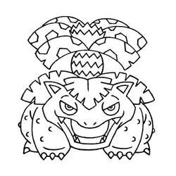 Coloriage Florizarre (Jeux Vidéos) #216857 à imprimer et colorier