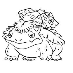 Coloriage Florizarre (Jeux Vidéos) #216864 à imprimer et colorier