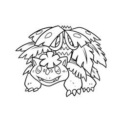 Coloriage Florizarre (Jeux Vidéos) #216870 à imprimer et colorier