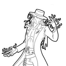 Coloriage Fortnite (Jeux Vidéos) #173605 à imprimer et colorier