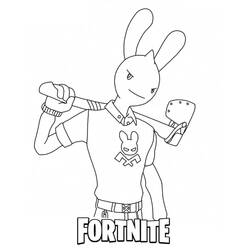 Coloriage Fortnite (Jeux Vidéos) #173615 à imprimer et colorier