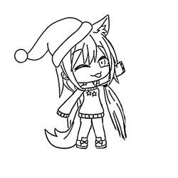 Coloriage Gacha Life (Jeux Vidéos) #174521 à imprimer et colorier