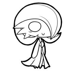 Coloriage Gardevoir (Jeux Vidéos) #181504 à imprimer et colorier