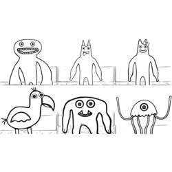 Dessin à colorier: Garten of Banban (Jardin de Banban) (Jeux Vidéos) #189207 - Coloriages à Imprimer Gratuits