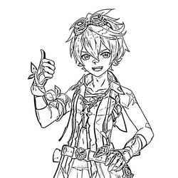 Dessin à colorier: Genshin Impact (Jeux Vidéos) #211662 - Coloriages à Imprimer Gratuits