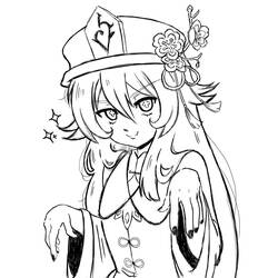 Dessin à colorier: Genshin Impact (Jeux Vidéos) #211678 - Coloriages à Imprimer Gratuits