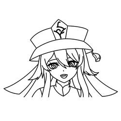 Coloriage Genshin Impact (Jeux Vidéos) #211679 à imprimer et colorier