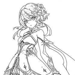 Dessin à colorier: Genshin Impact (Jeux Vidéos) #211696 - Coloriages à Imprimer Gratuits