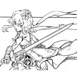 Coloriage Genshin Impact (Jeux Vidéos) #211698 à imprimer et colorier