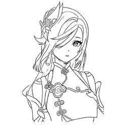 Dessin à colorier: Genshin Impact (Jeux Vidéos) #211708 - Coloriages à Imprimer Gratuits