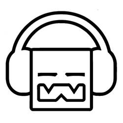 Dessin Geometry Dash (Jeux Vidéos) #221084 à colorier pour petits et grands
