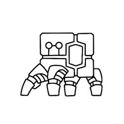 Coloriage Geometry Dash (Jeux Vidéos) #221095 à imprimer et colorier