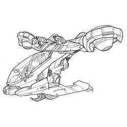 Dessin à colorier: Halo (Jeux Vidéos) #200114 - Coloriages à Imprimer Gratuits