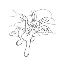 Dessin à colorier: Hoppy Hopscotch (Jeux Vidéos) #215710 - Coloriages à Imprimer Gratuits