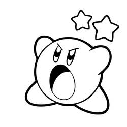 Coloriage Kirby (Jeux Vidéos) #172628 à imprimer et colorier