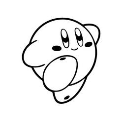 Coloriage Kirby (Jeux Vidéos) #172636 à imprimer et colorier