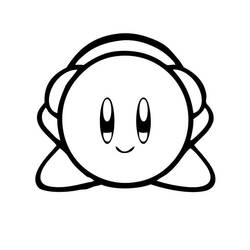 Coloriage Kirby (Jeux Vidéos) #177660 à imprimer et colorier